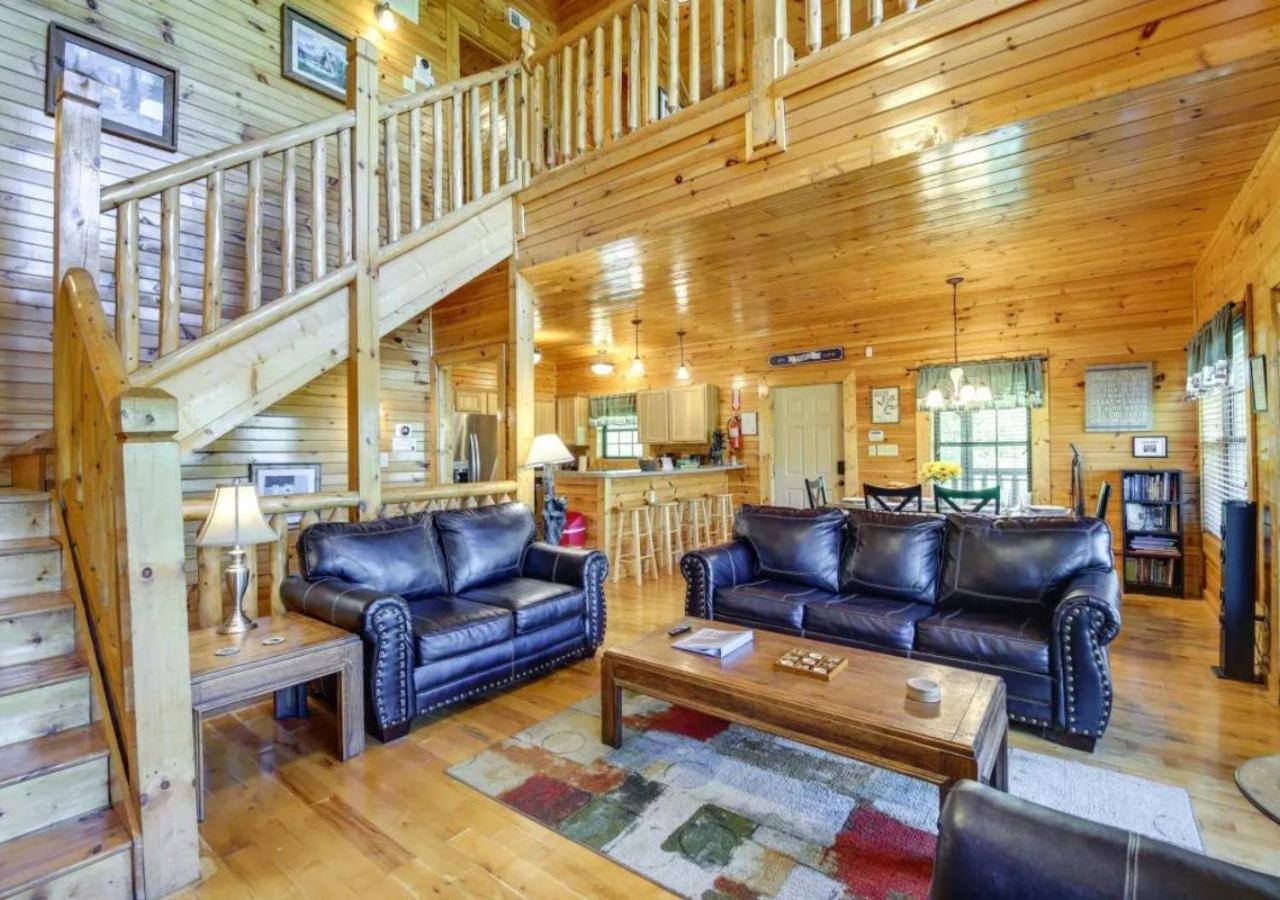 סביירוויל Fabulous Pet-Friendly, Family Cabin With Outdoor Kitchen, Hot Tub, Sauna, Fireplace, Theater Room, Arcade, Pool Table, And Fire Pit Within Minuties Of Dollywood מראה חיצוני תמונה