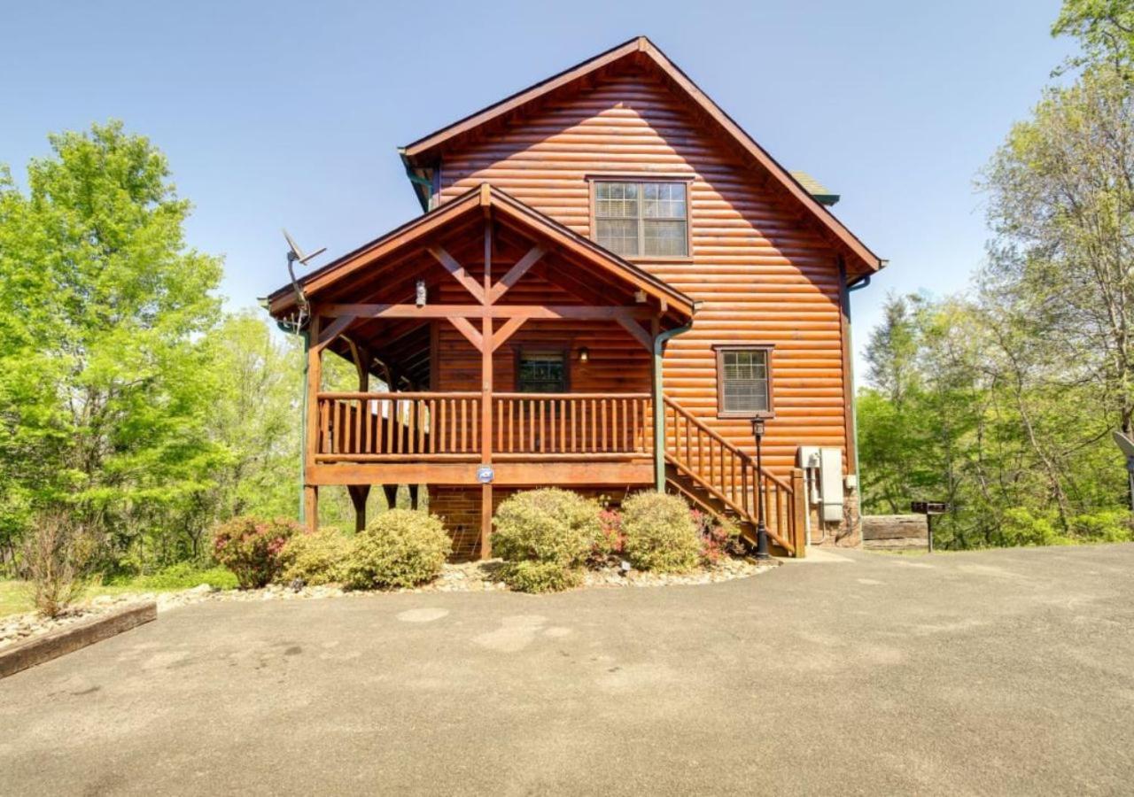 סביירוויל Fabulous Pet-Friendly, Family Cabin With Outdoor Kitchen, Hot Tub, Sauna, Fireplace, Theater Room, Arcade, Pool Table, And Fire Pit Within Minuties Of Dollywood מראה חיצוני תמונה