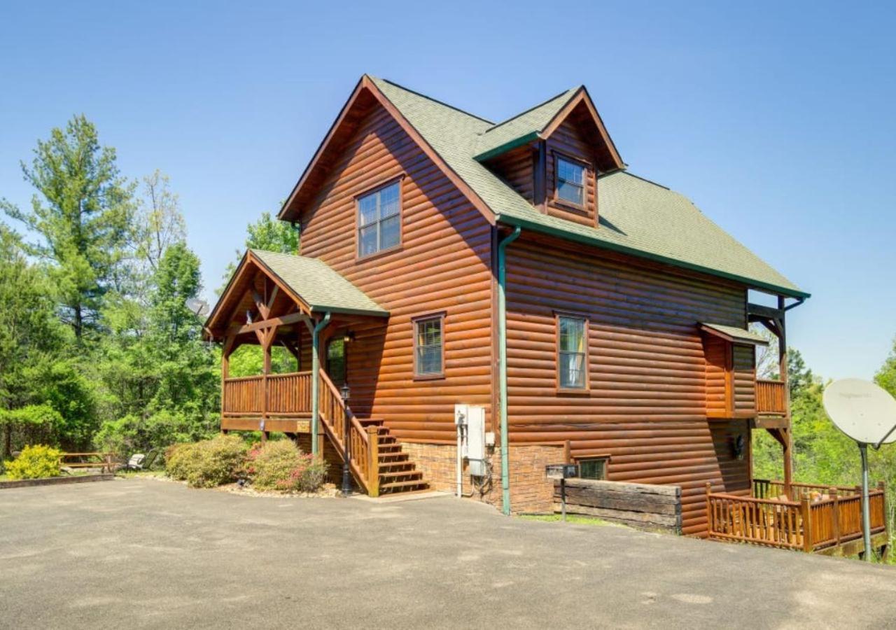 סביירוויל Fabulous Pet-Friendly, Family Cabin With Outdoor Kitchen, Hot Tub, Sauna, Fireplace, Theater Room, Arcade, Pool Table, And Fire Pit Within Minuties Of Dollywood מראה חיצוני תמונה